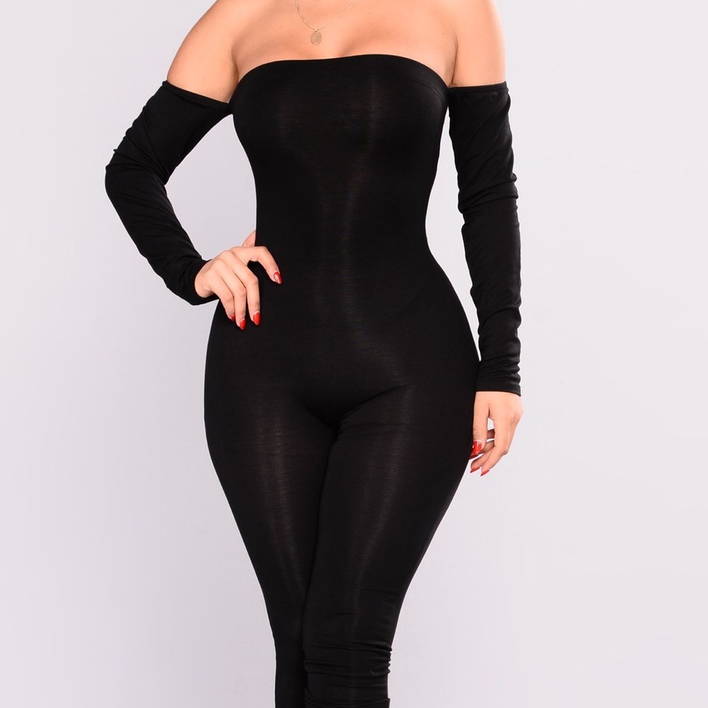 Fashion Nova Soothe Off Shoulder Jumpsuit!!